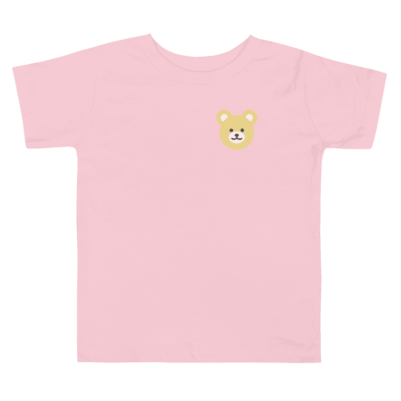 Cubbie Bear Toddler T-Shirt, Pink